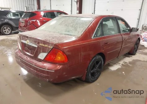 2002 Toyota Avalon Xls z USA, uszkodzony, nr VIN 4T1BF28B82U246620